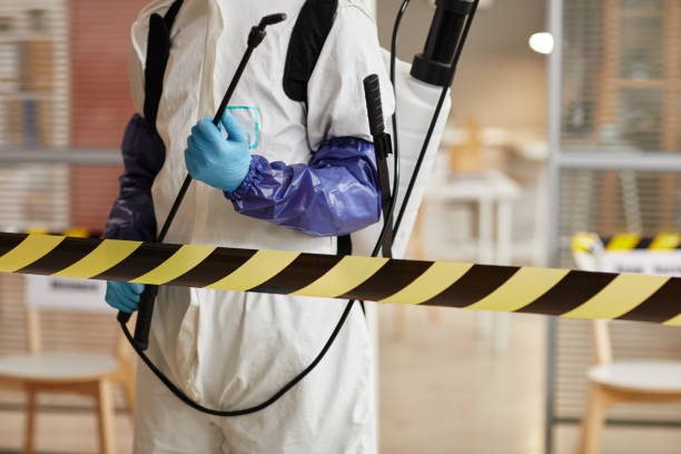 Professional Biohazard Cleanup technician working in Kenilworth, PA